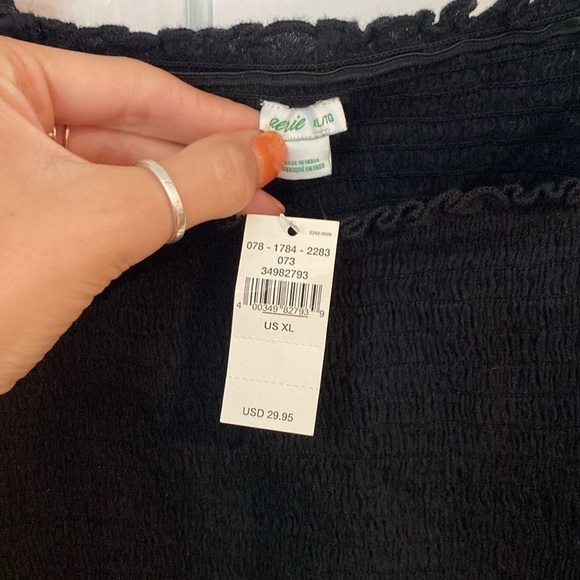 Aerie black blouse size XL - Picture 3 of 5
